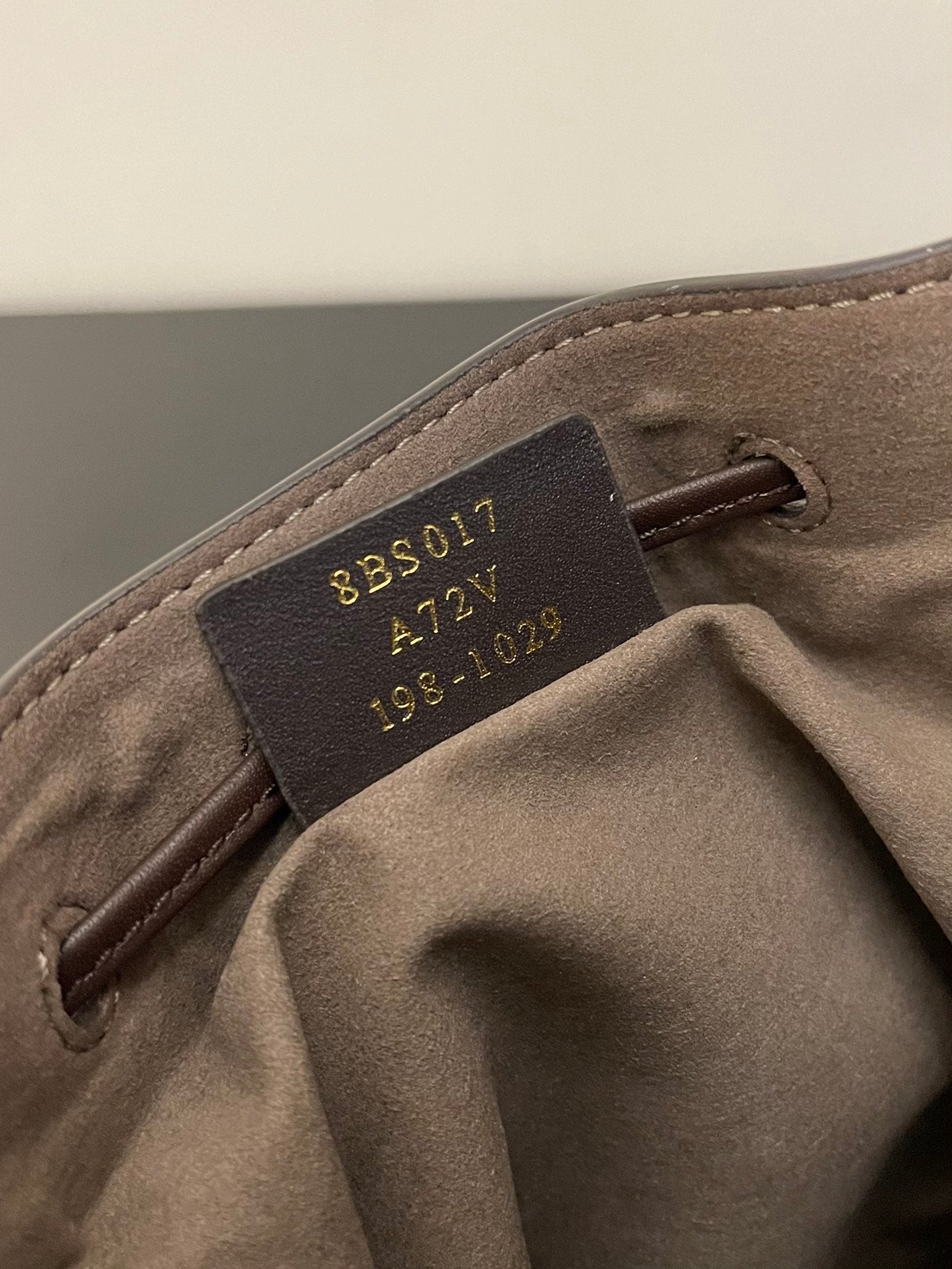 Fendi Mon Tresor Mini FF Motif Canvas Bucket Bag - Brown