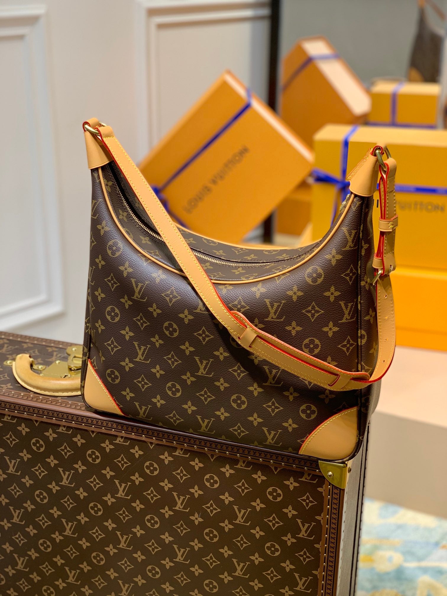 Louis Vuitton Monogram Loop GM Hobo Bag