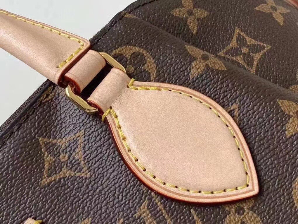 Louis Vuitton Monogram Canvas Flower Zipped Tote MM Handbag