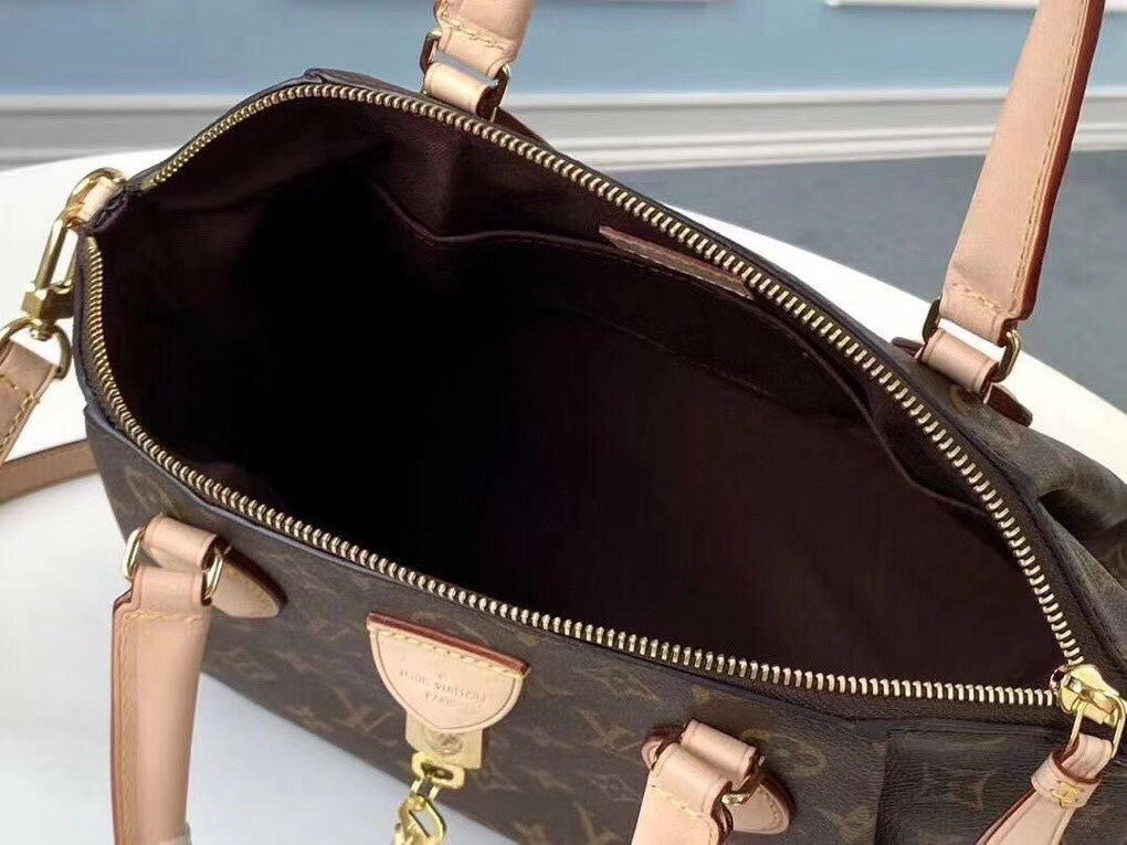 Louis Vuitton Monogram Canvas Flower Zipped Tote MM Handbag