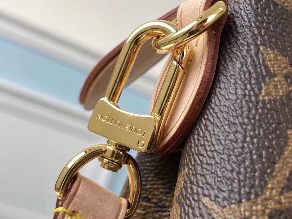 Louis Vuitton Monogram Canvas Flower Zipped Tote MM Handbag