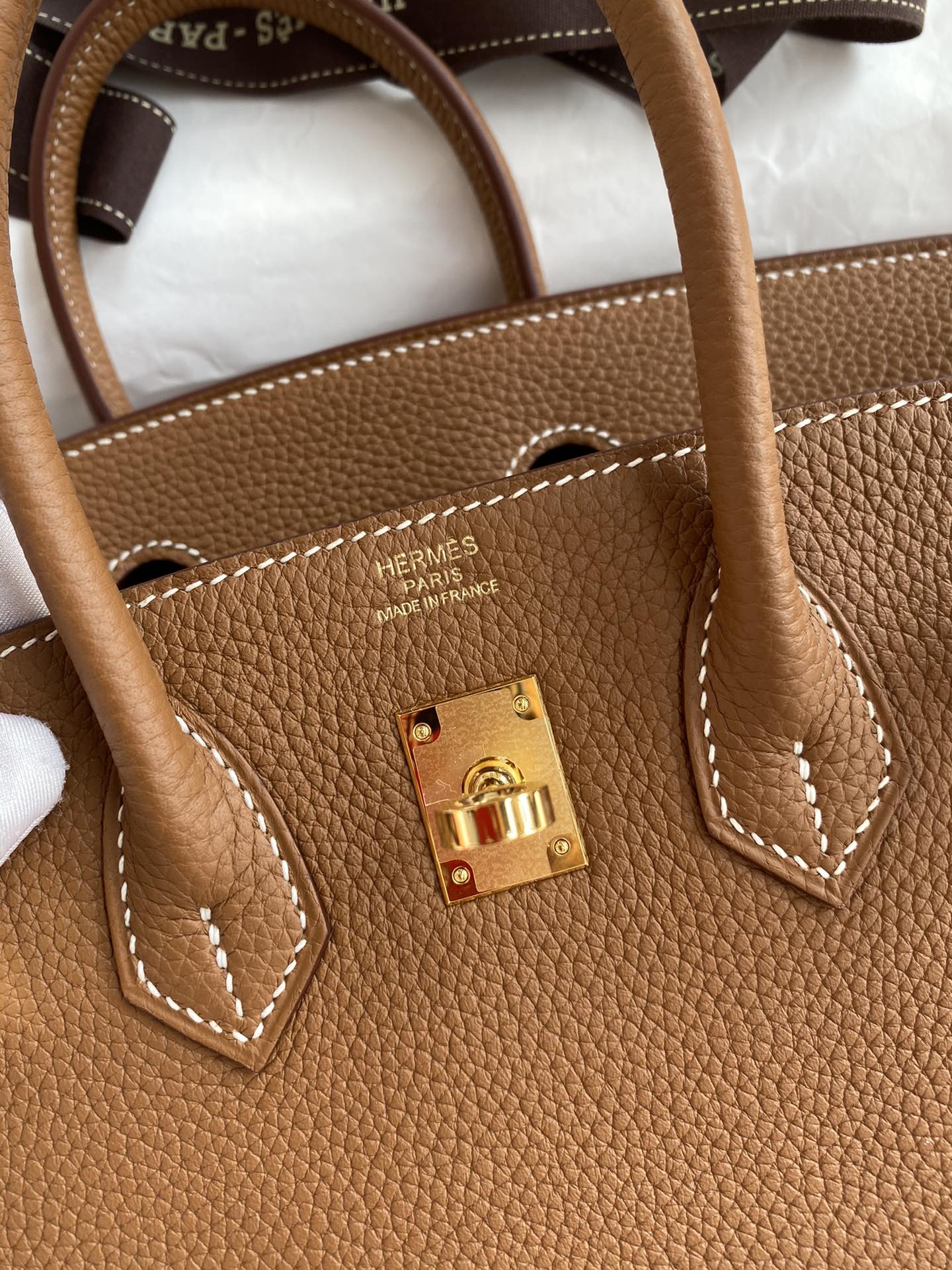 Hermès Birkin 25 Gold Togo Leather with Gold Hardware
