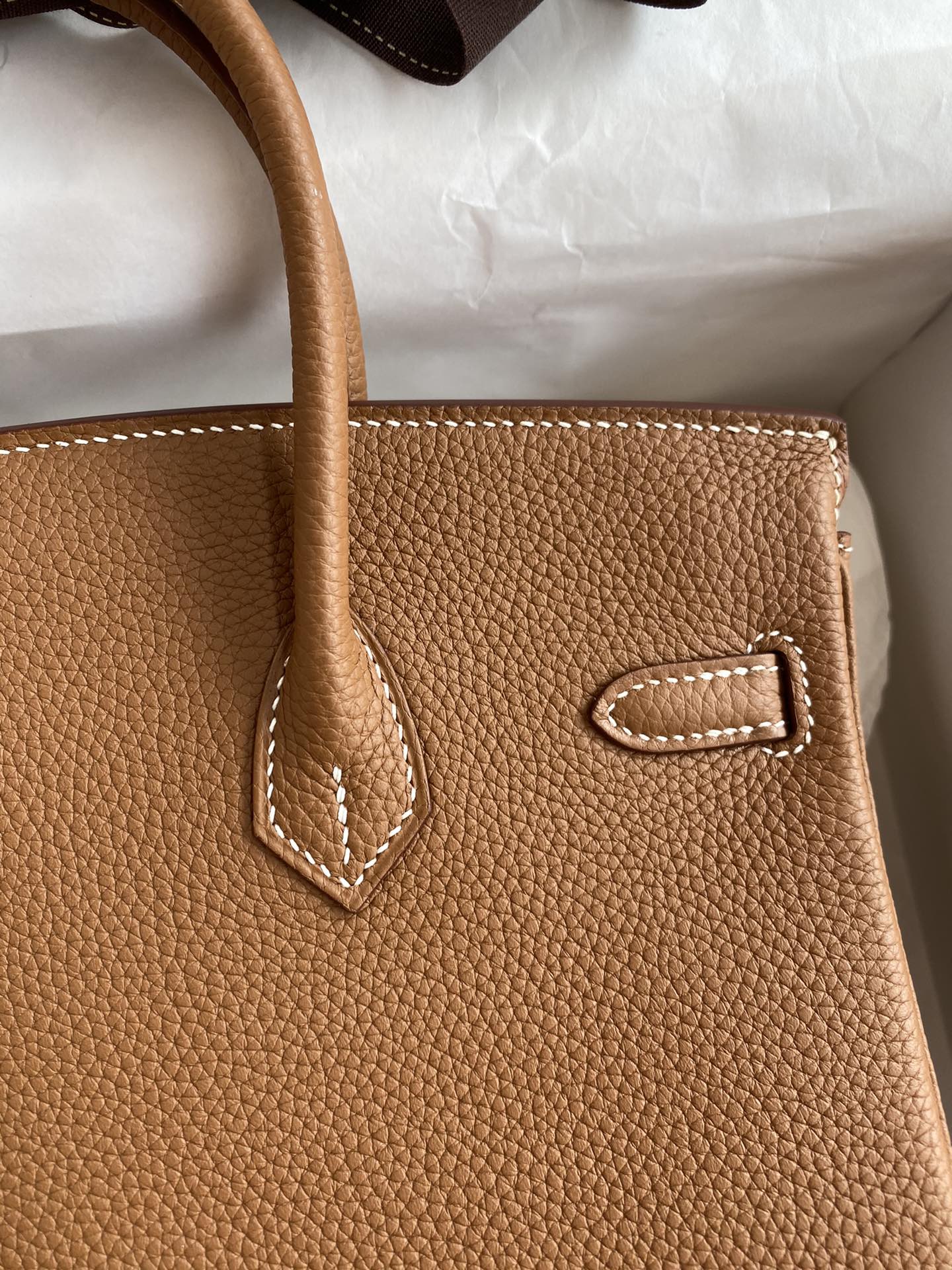 Hermès Birkin 25 Gold Togo Leather with Gold Hardware