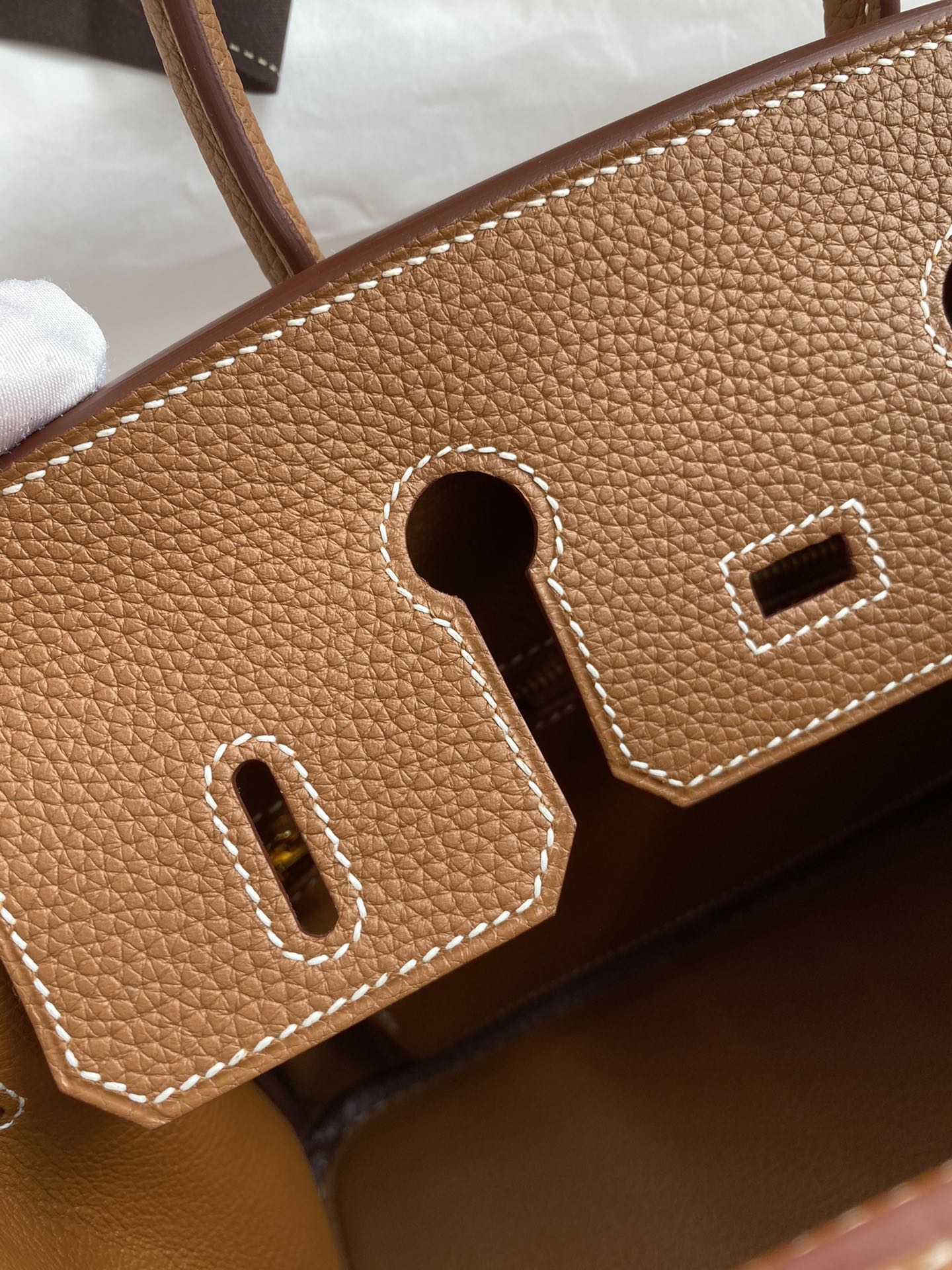 Hermès Birkin 25 Gold Togo Leather with Gold Hardware