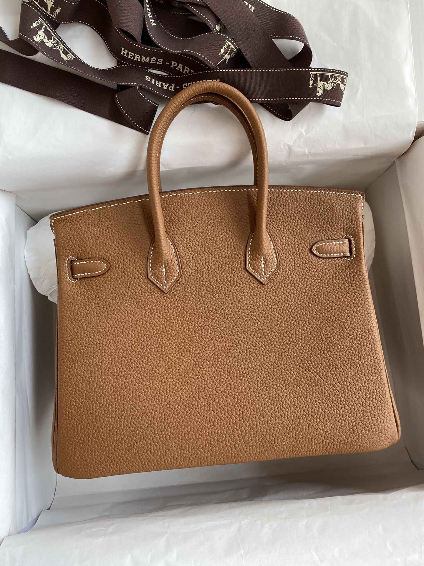 Hermès Birkin 25 Gold Togo Leather with Gold Hardware