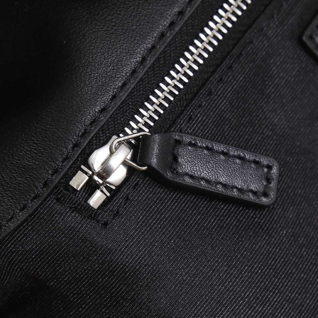 Saint Laurent Loulou Puffer Small Bag in Quilted Lambskin - Black