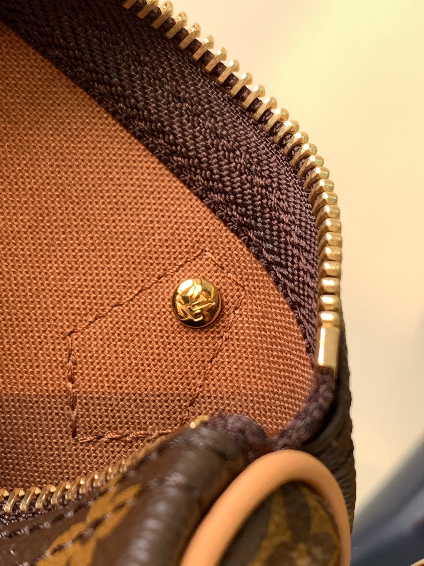 Louis Vuitton Nano Speedy Monogram Canvas Mini Top Handle Bag