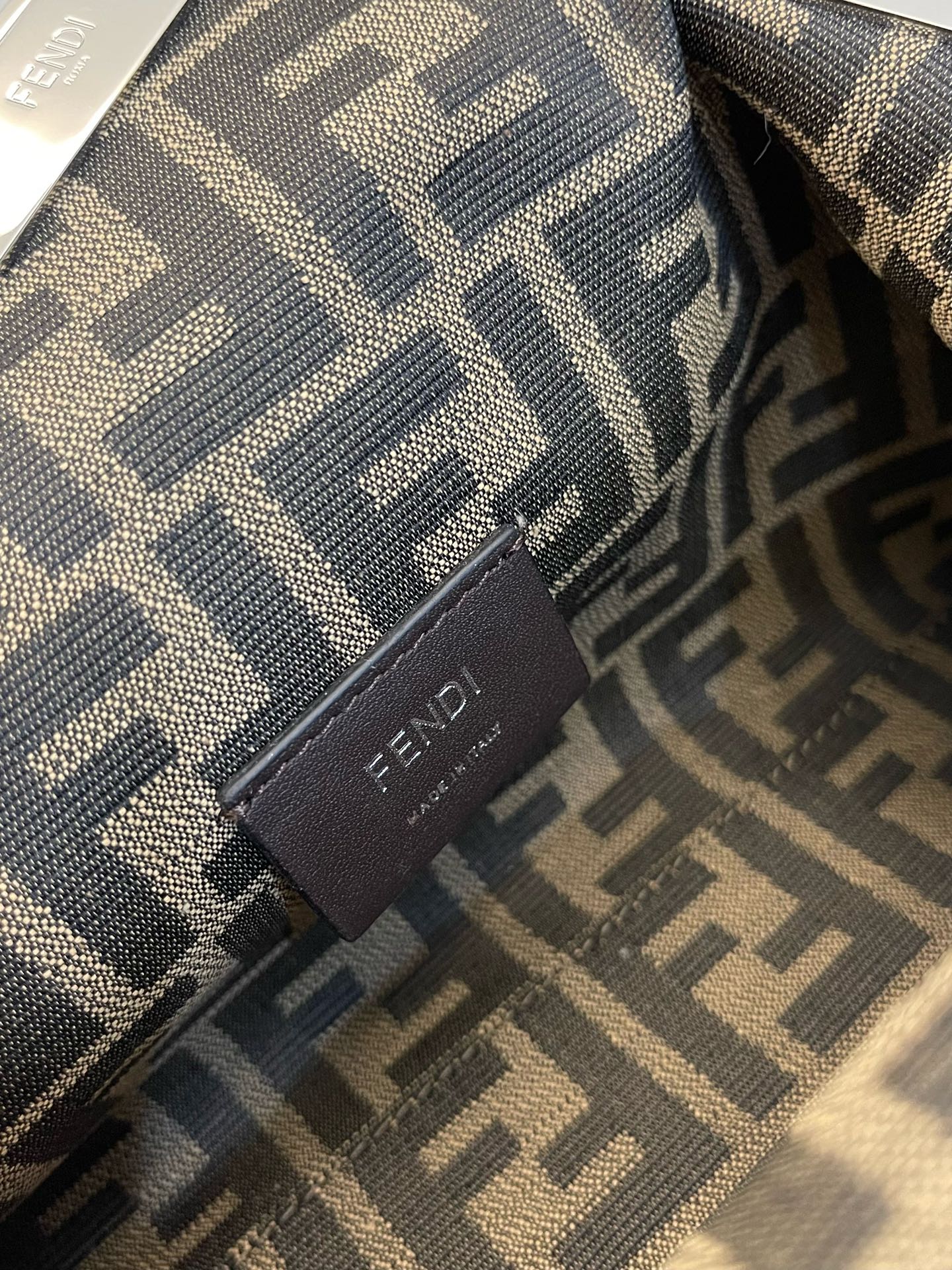Fendi First Small Lilac Nappa Leather Bag with Detachable Strap