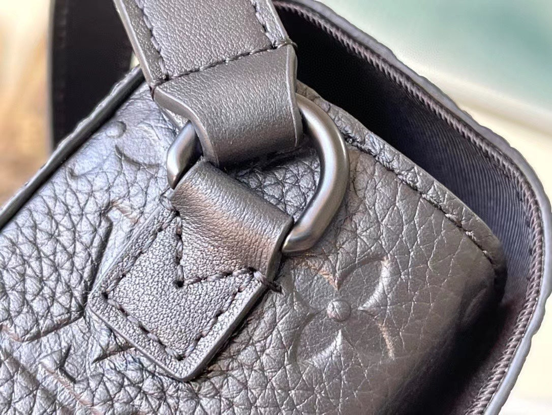 Louis Vuitton Mini Soft Trunk Monogram Taurillon Leather Black