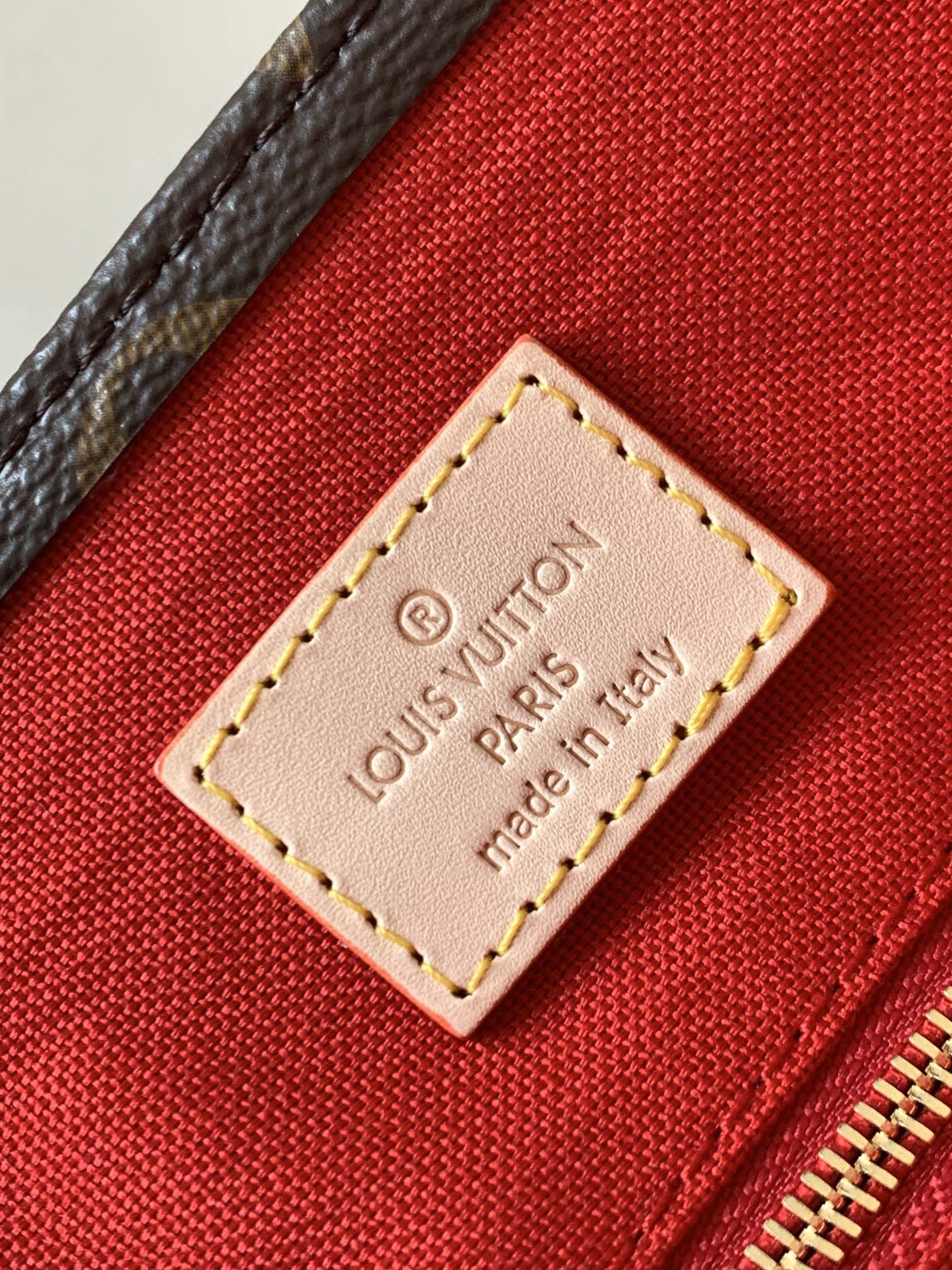 Louis Vuitton Monogram Canvas Petit Palais Tote Bag - Brown