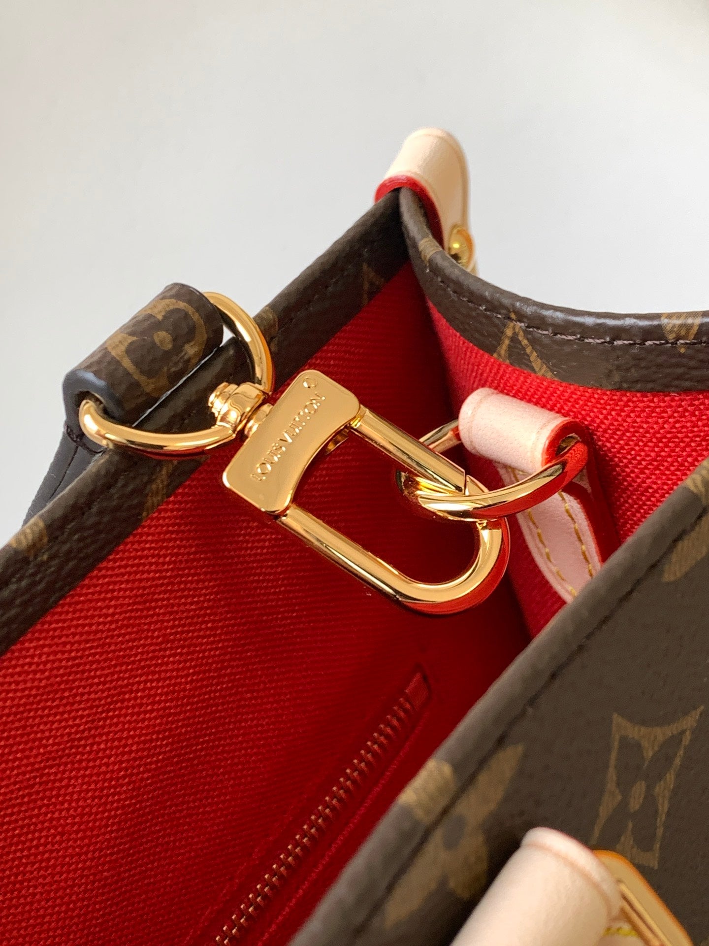 Louis Vuitton Monogram Canvas Petit Palais Tote Bag - Brown