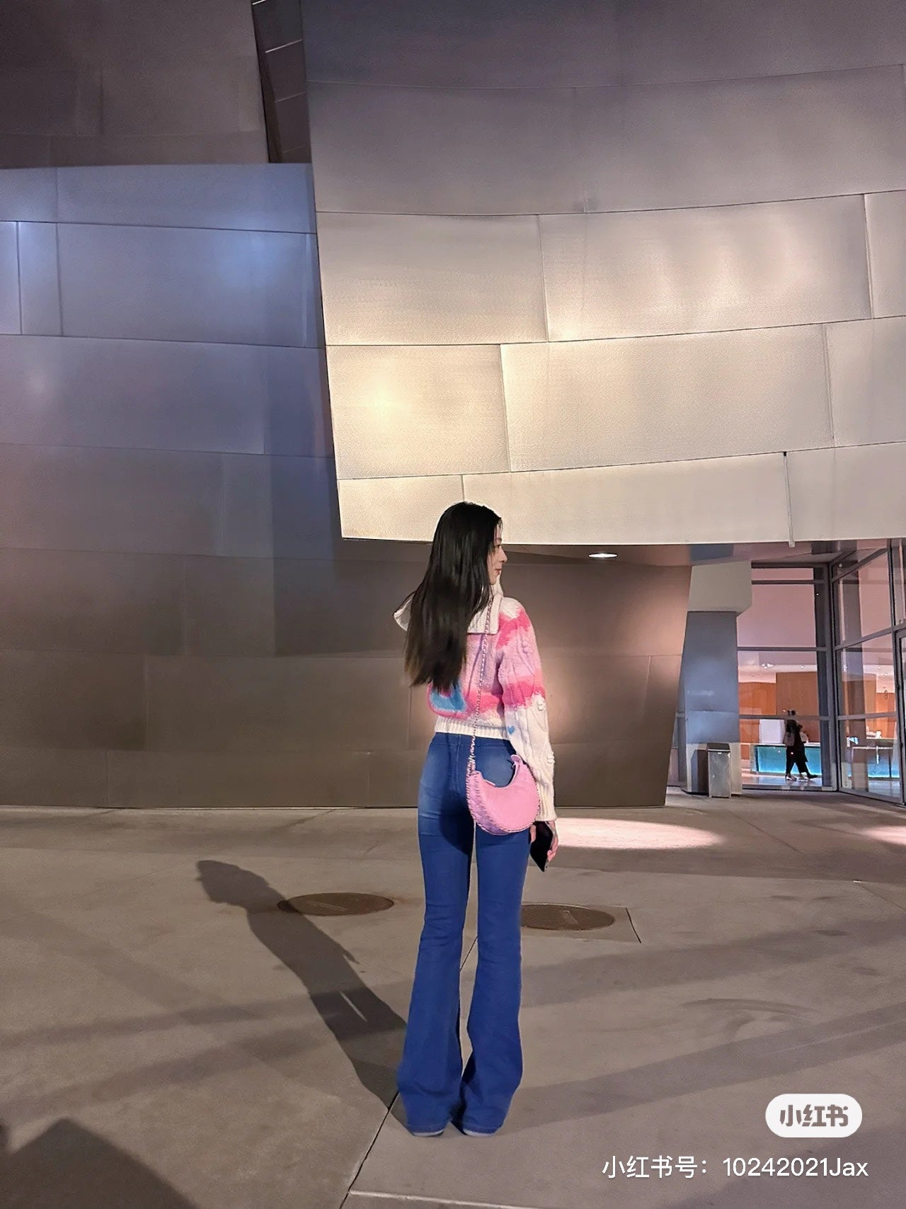 Chanel 22P Pink Quilted Leather Small Hobo Moon Bag