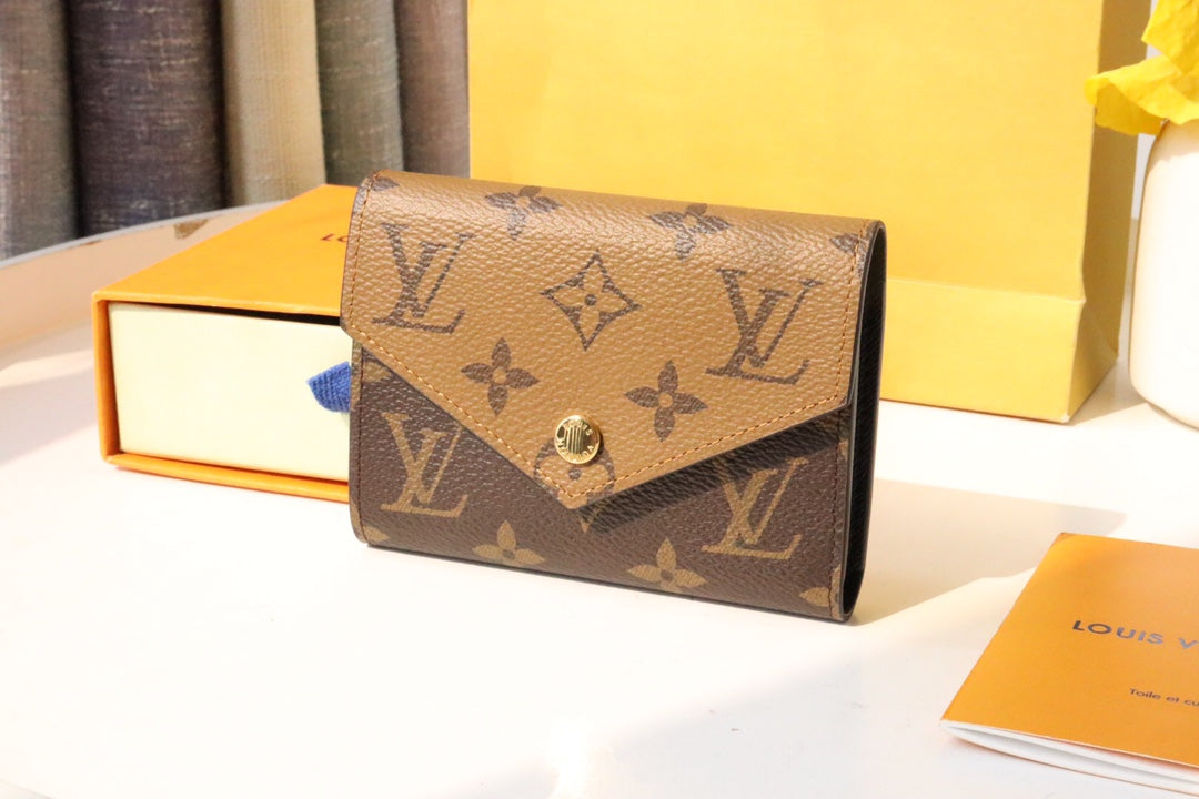 Louis Vuitton Victorine Wallet Monogram Canvas