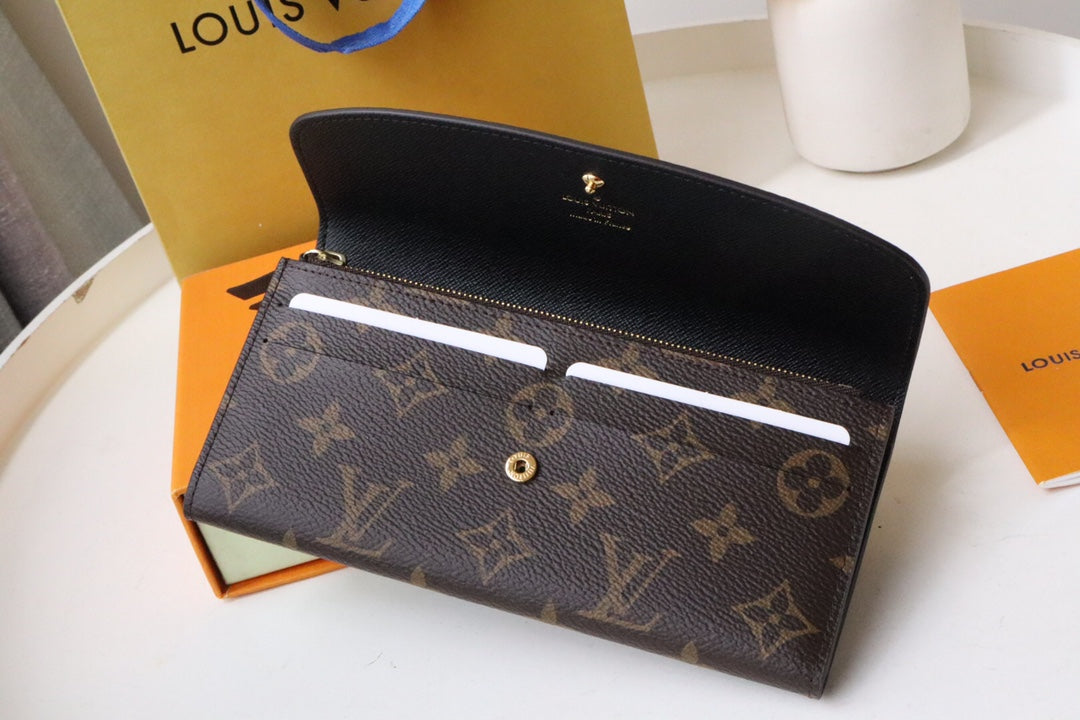 Louis Vuitton Sarah Wallet Monogram and Monogram Reverse Canvas