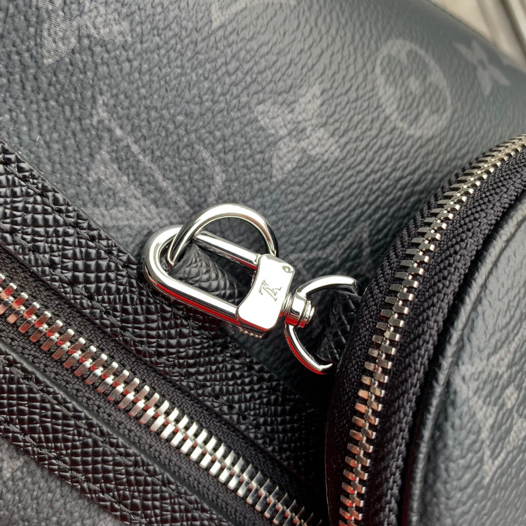 Louis Vuitton Duo Sling Bag - Monogram Eclipse Canvas - Men's Crossbody Bag