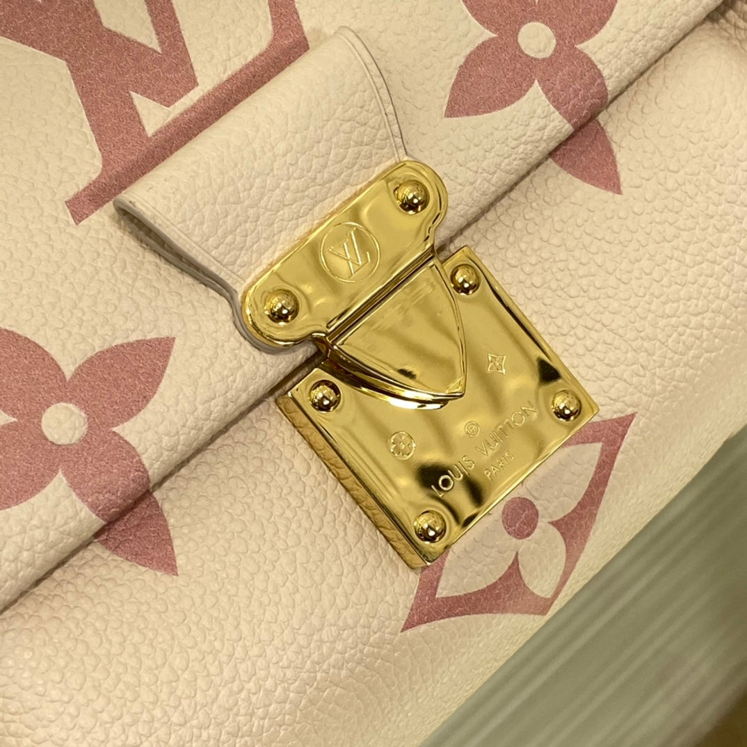 Louis Vuitton Monogram Empreinte Giant Pochette Métis East West Bag - Beige/Pink