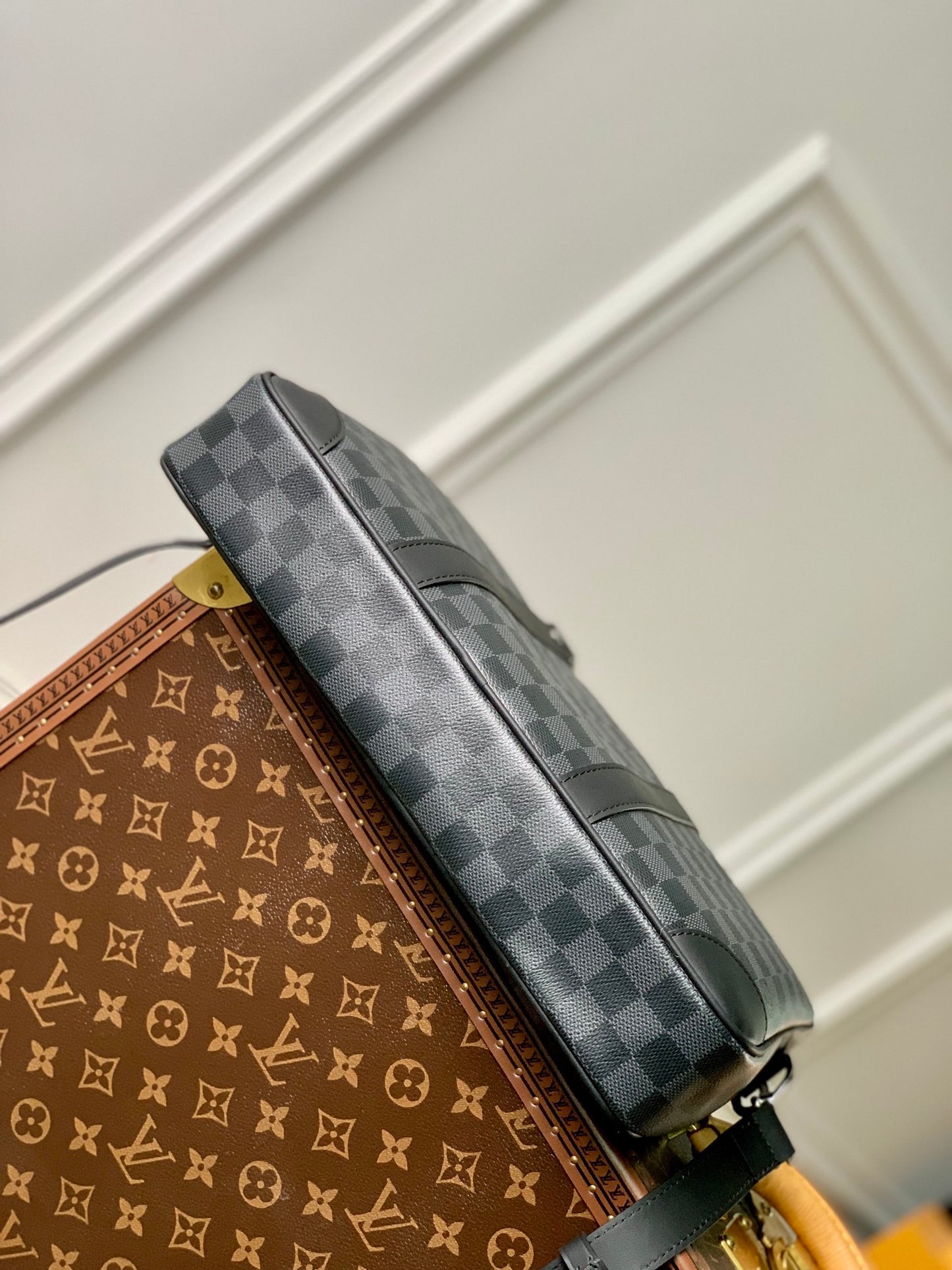 Louis Vuitton Porte-Documents Voyage PM Damier Cobalt Men's Briefcase
