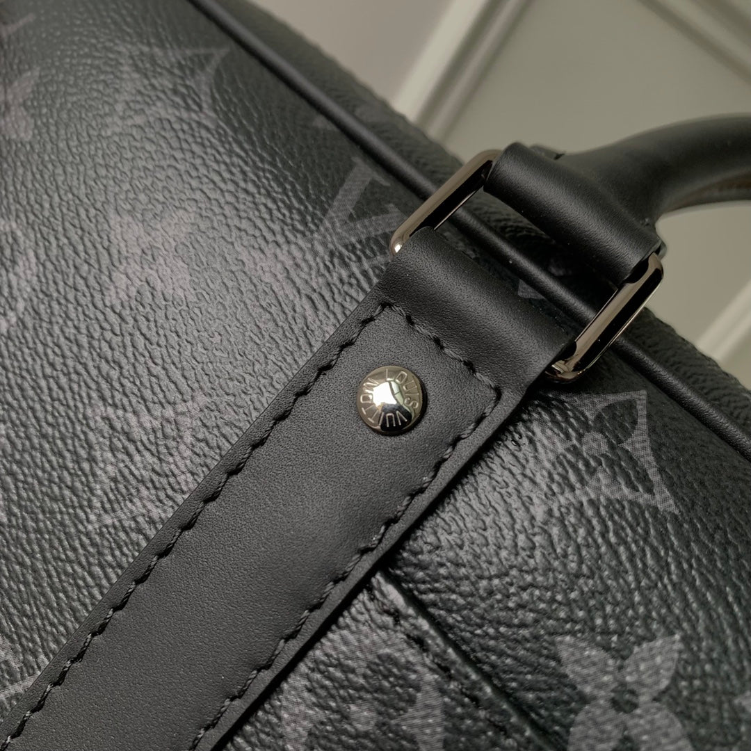 Louis Vuitton Porte-Documents Voyage PM Monogram Eclipse Canvas Briefcase