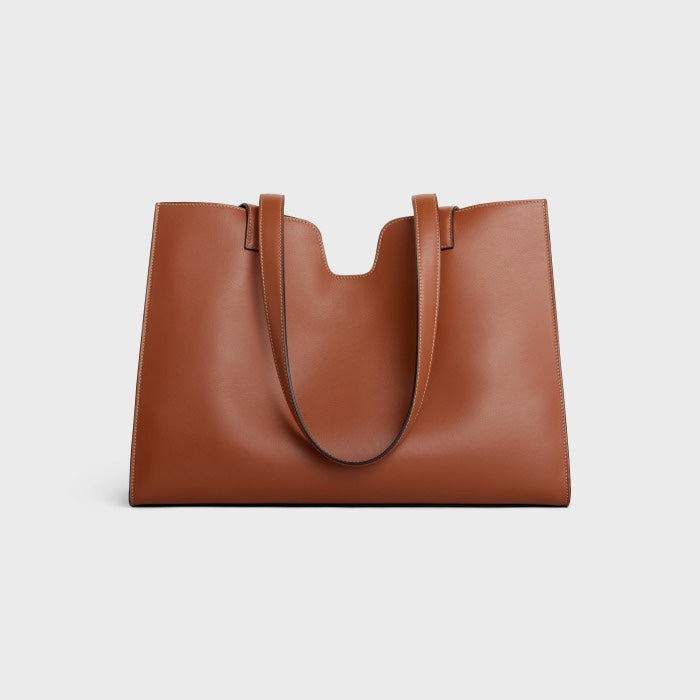 Celine Cabas 16 in Smooth Calfskin - Tan
