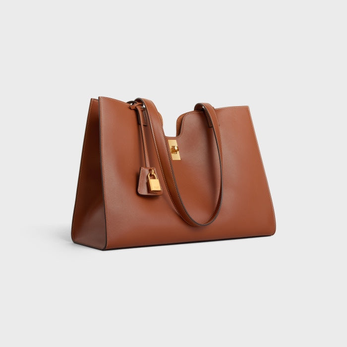 Celine Cabas 16 in Smooth Calfskin - Tan