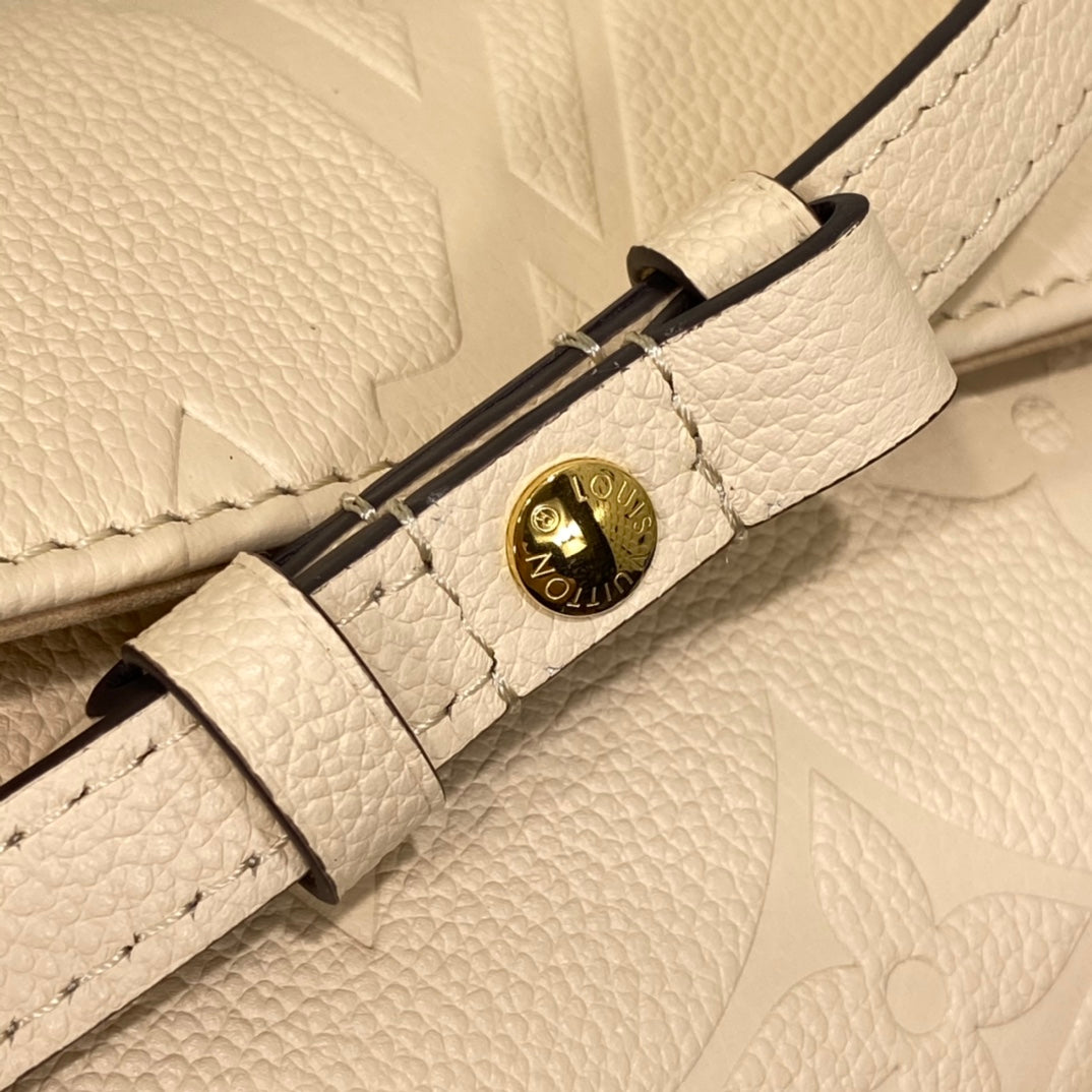 Louis Vuitton Lexington Pouch Monogram Empreinte Leather - Cream