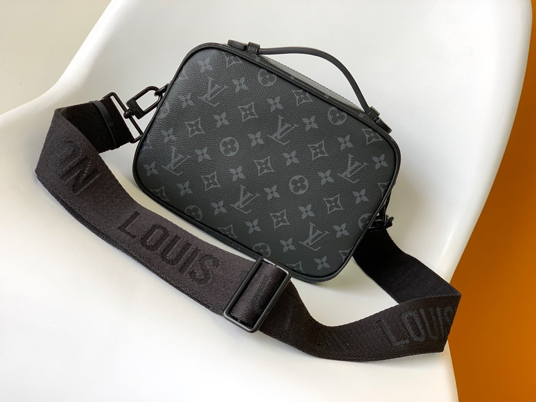 Louis Vuitton Alpha Messenger Bag Monogram Eclipse - Black/Grey
