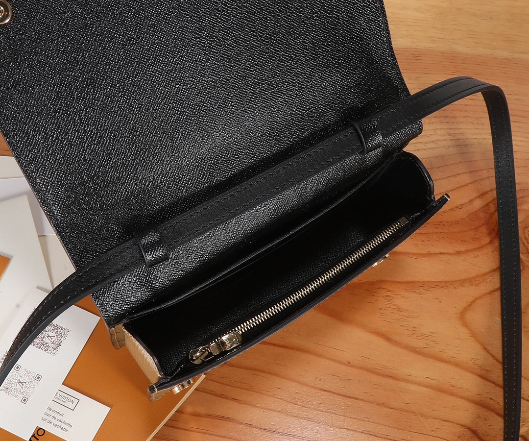 Louis Vuitton Valisette Tresor Monogram Reverse Canvas Crossbody Bag
