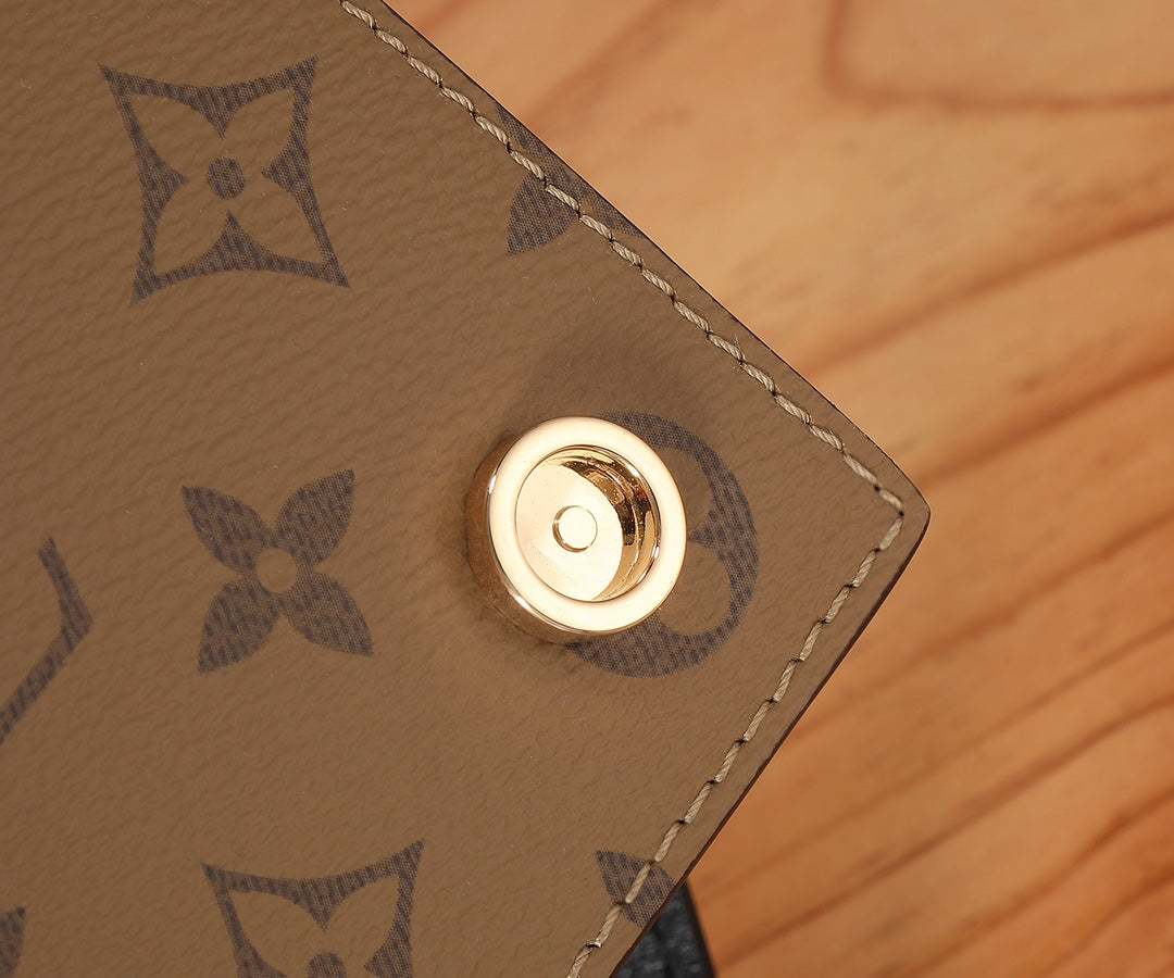 Louis Vuitton Valisette Tresor Monogram Reverse Canvas Crossbody Bag