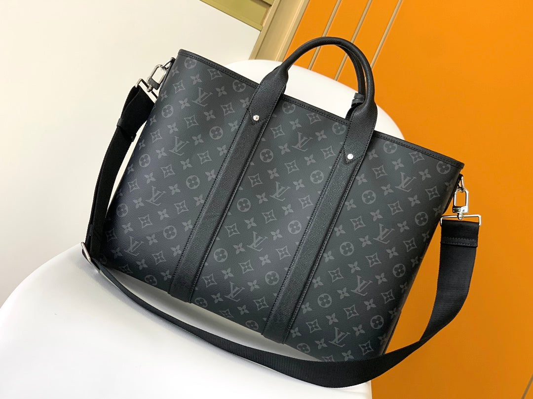 Louis Vuitton Explorer Briefcase Monogram Eclipse Canvas