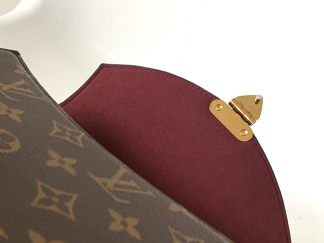 Louis Vuitton Tilcit Monogram Canvas Handbag - Brown