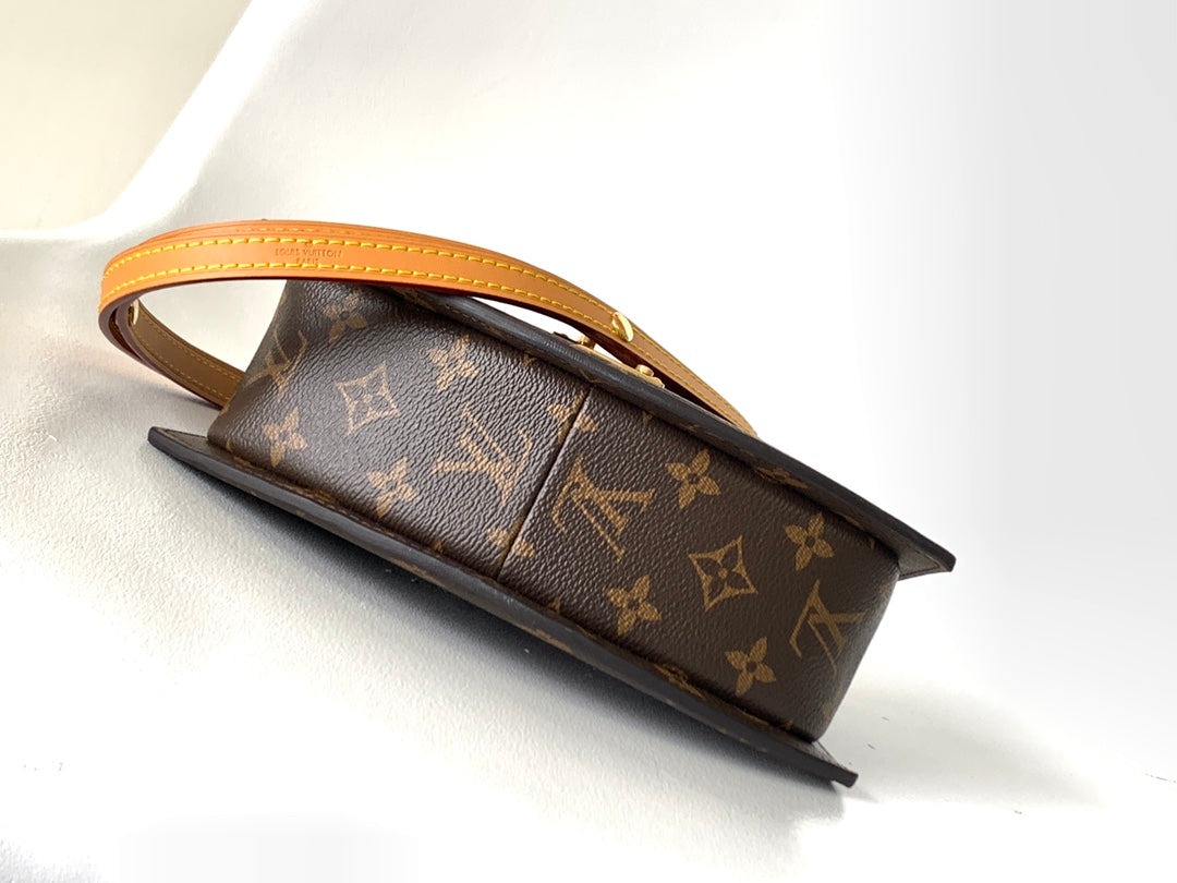 Louis Vuitton Tilcit Monogram Canvas Handbag - Brown