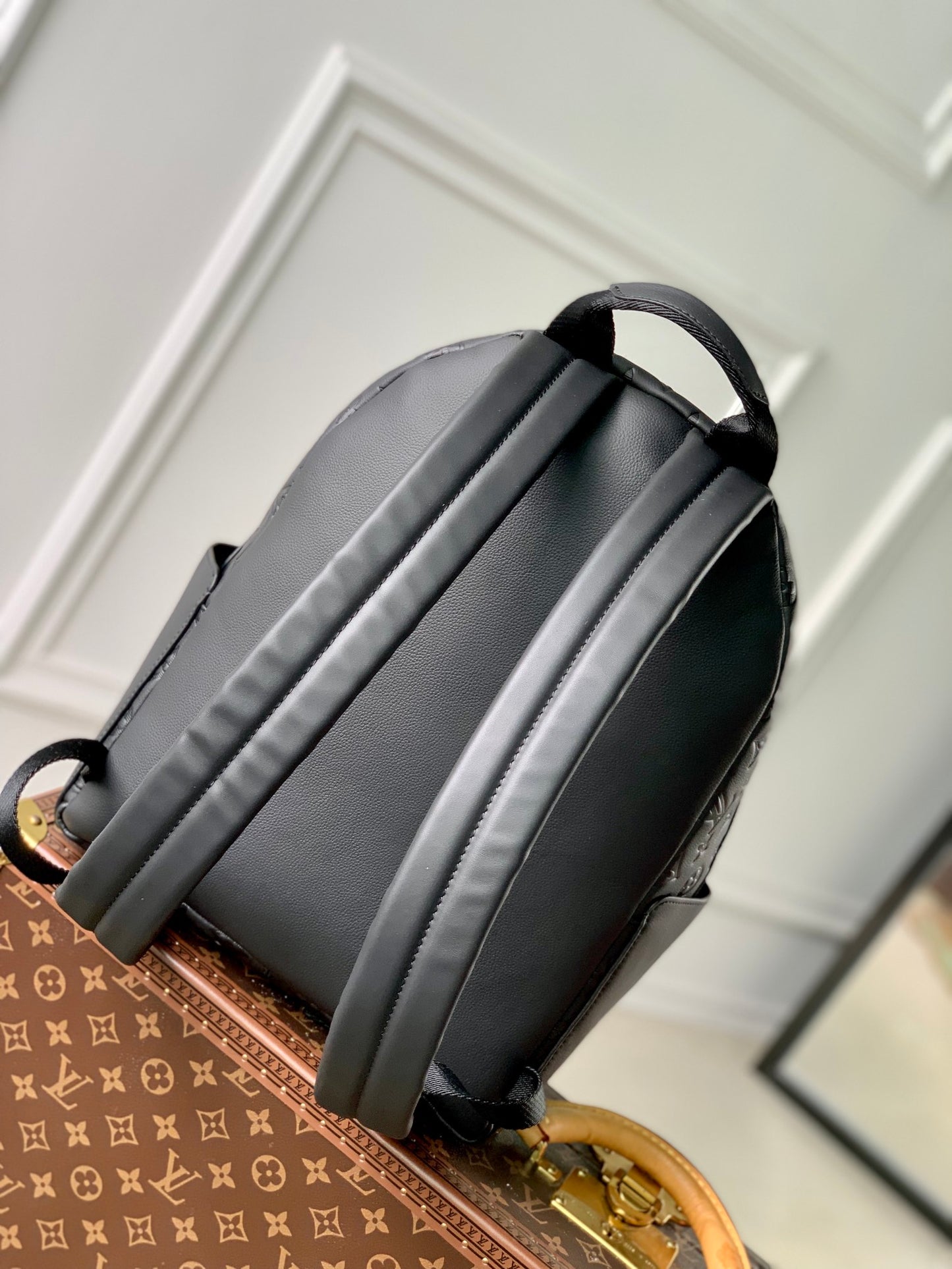 Louis Vuitton Discovery Backpack PM Monogram Shadow Leather - Black