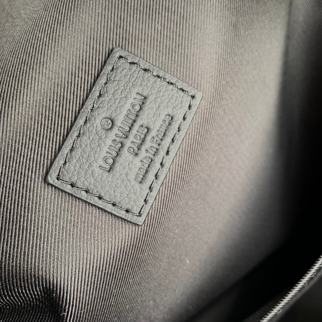 Louis Vuitton Discovery Backpack PM Monogram Shadow Leather - Black