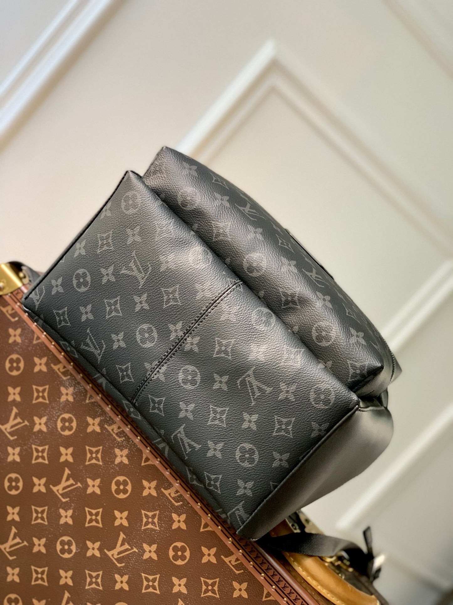 Louis Vuitton Discovery Backpack Monogram Eclipse Canvas