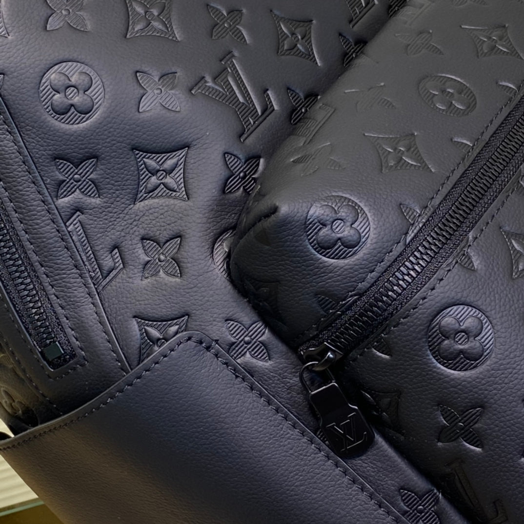 Louis Vuitton Discovery Backpack PM - Black Monogram Shadow Leather