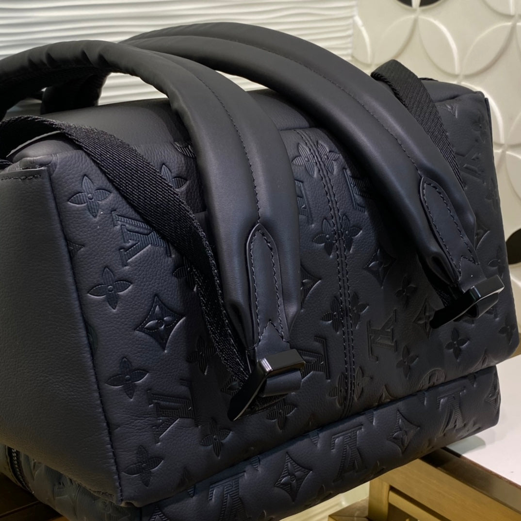 Louis Vuitton Discovery Backpack PM - Black Monogram Shadow Leather
