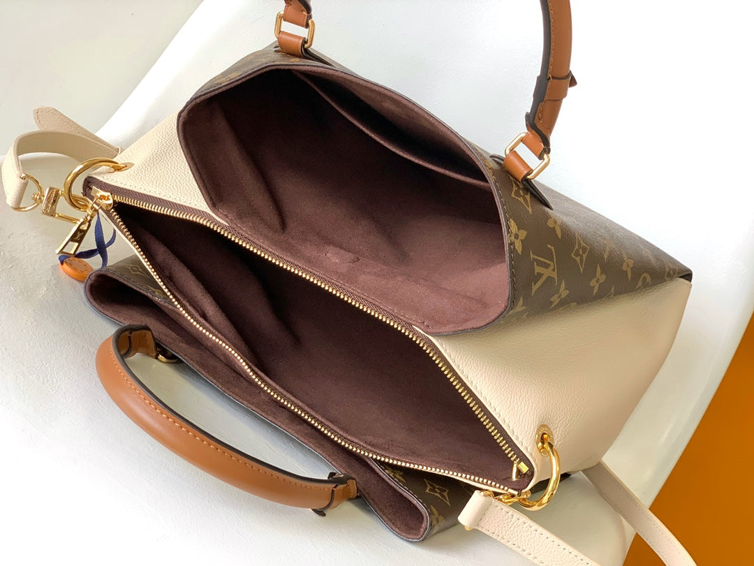 Louis Vuitton Monogram Canvas Vavin MM Handbag - Brown/Cream