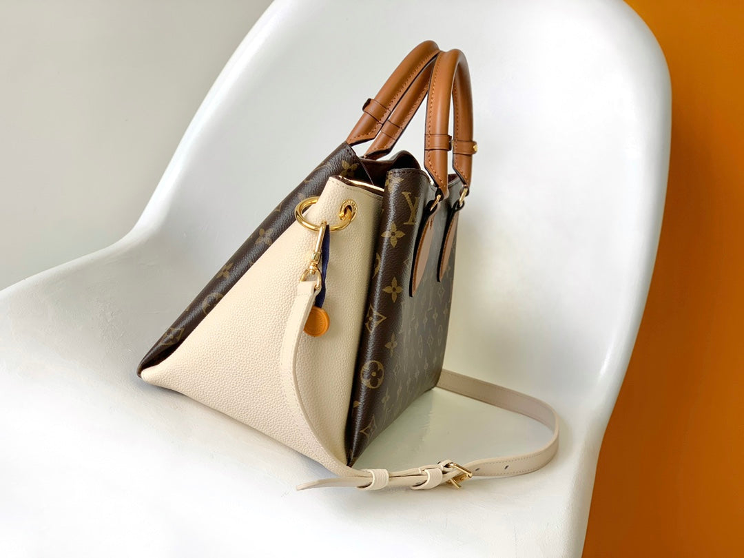 Louis Vuitton Monogram Canvas Vavin MM Handbag - Brown/Cream
