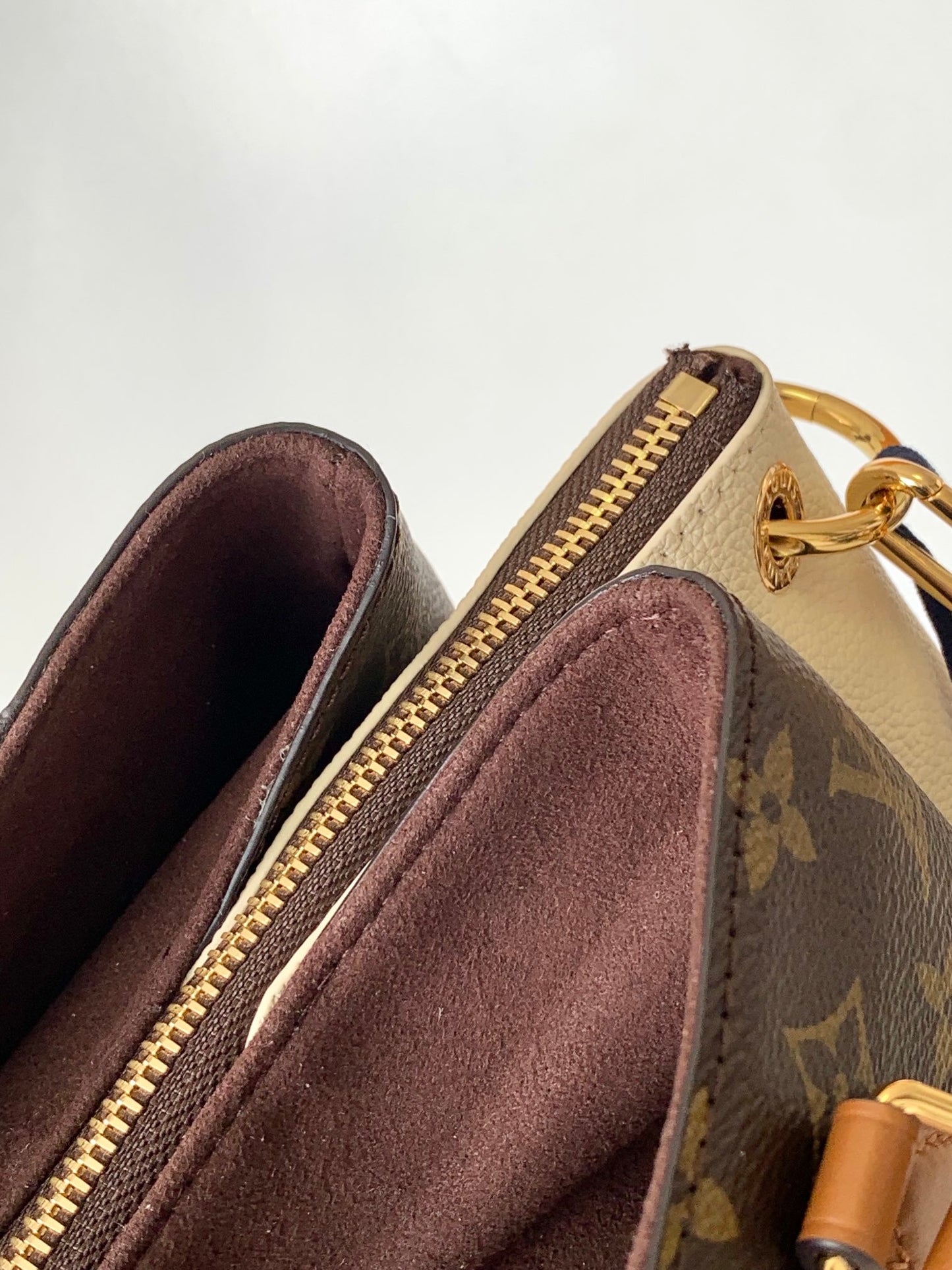 Louis Vuitton Monogram Canvas Vavin MM Handbag - Brown/Cream
