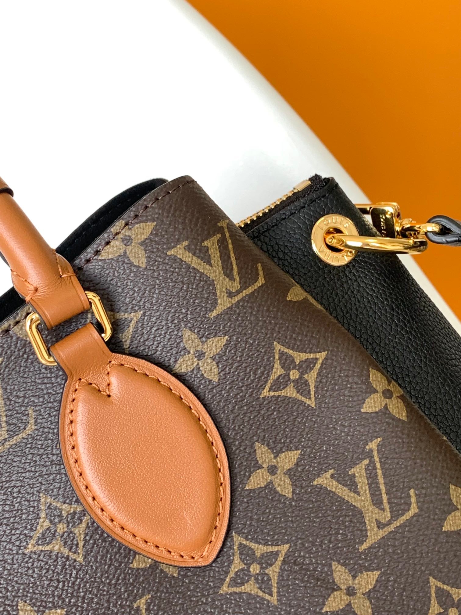 Louis Vuitton Maida Handbag Monogram Canvas and Leather Noir