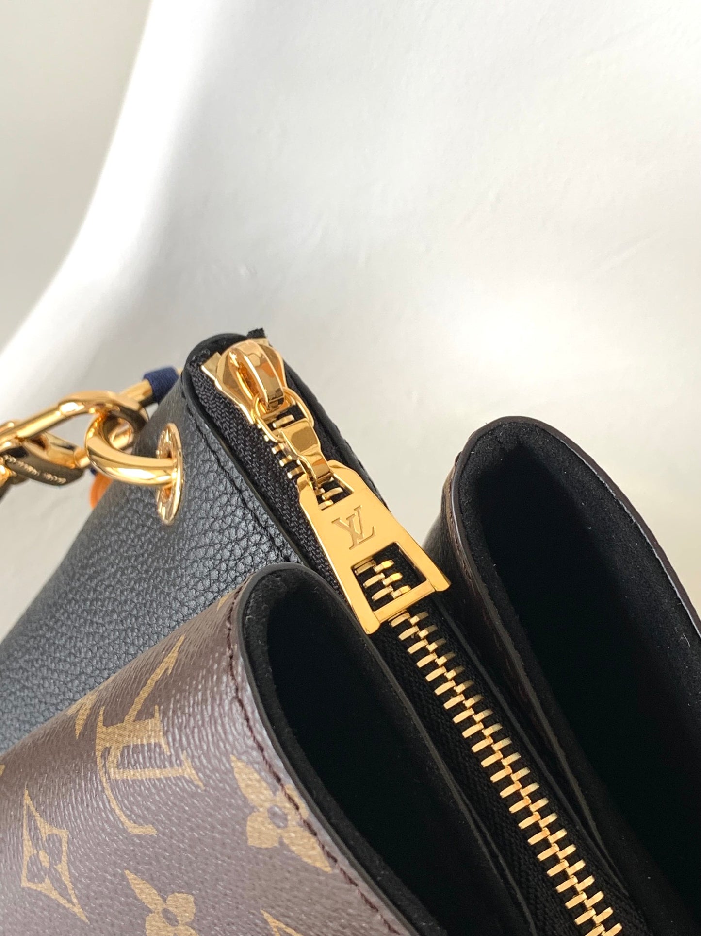 Louis Vuitton Maida Handbag Monogram Canvas and Leather Noir