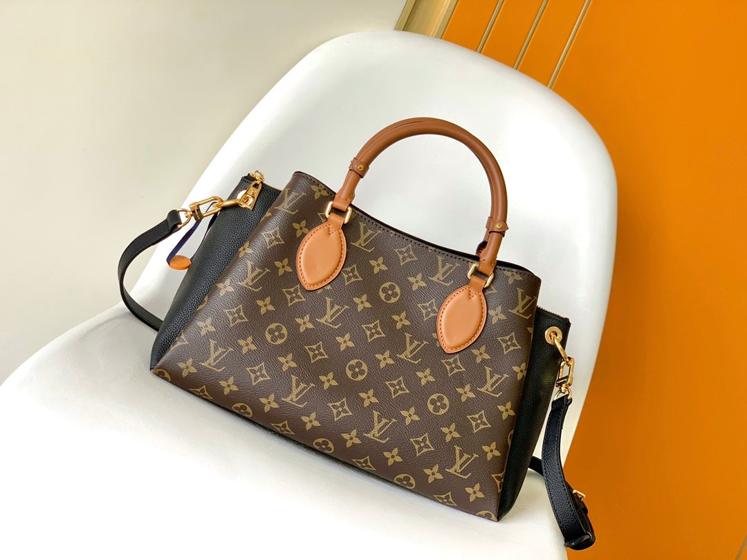 Louis Vuitton Maida Handbag Monogram Canvas and Leather Noir