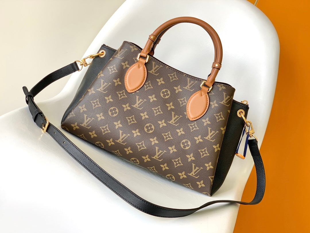 Louis Vuitton Maida Handbag Monogram Canvas and Leather Noir