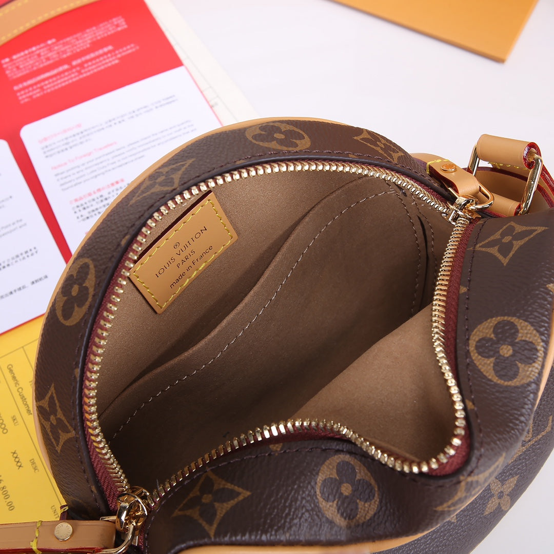 Louis Vuitton Monogram Boite Chapeau Souple MM Crossbody Bag