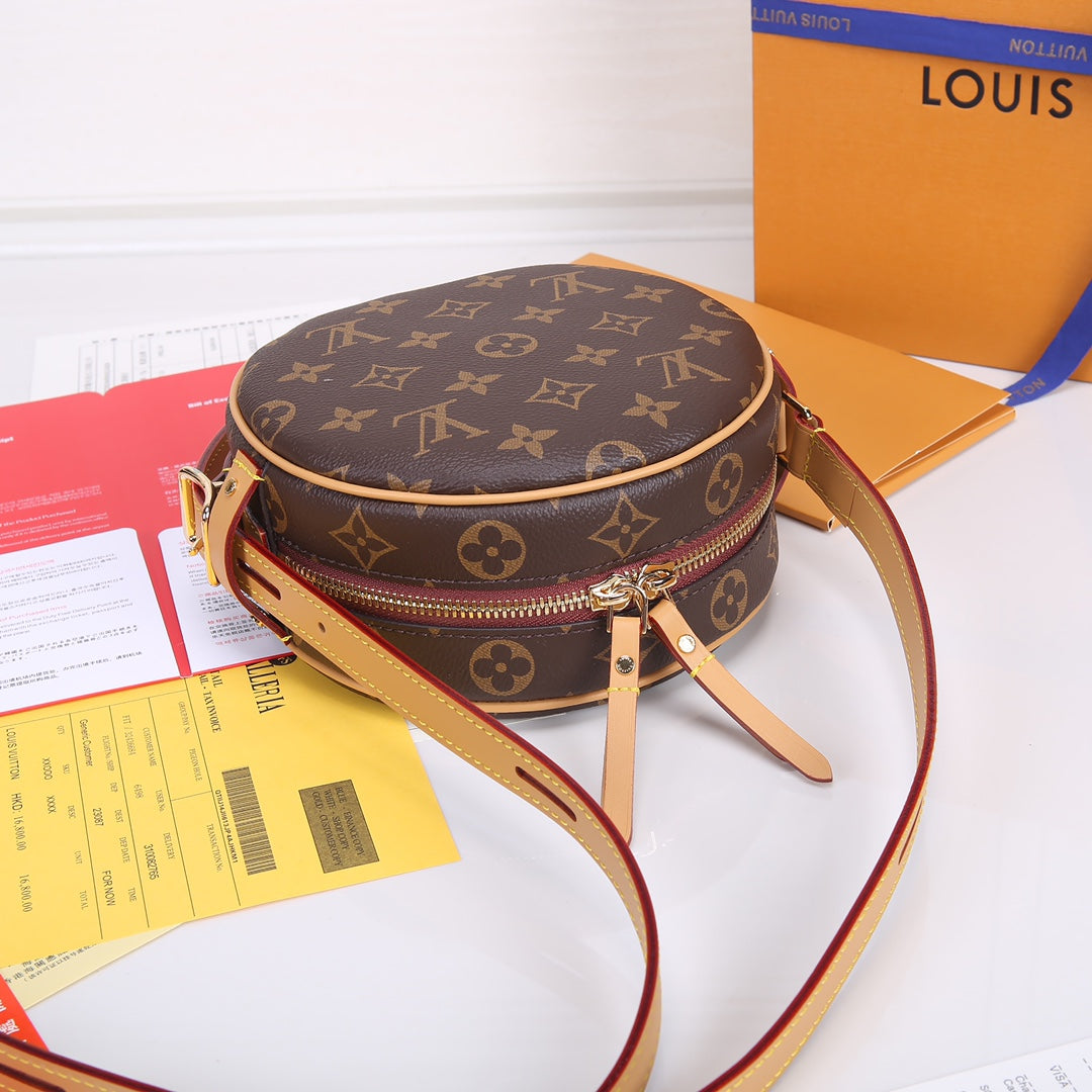 Louis Vuitton Monogram Boite Chapeau Souple MM Crossbody Bag