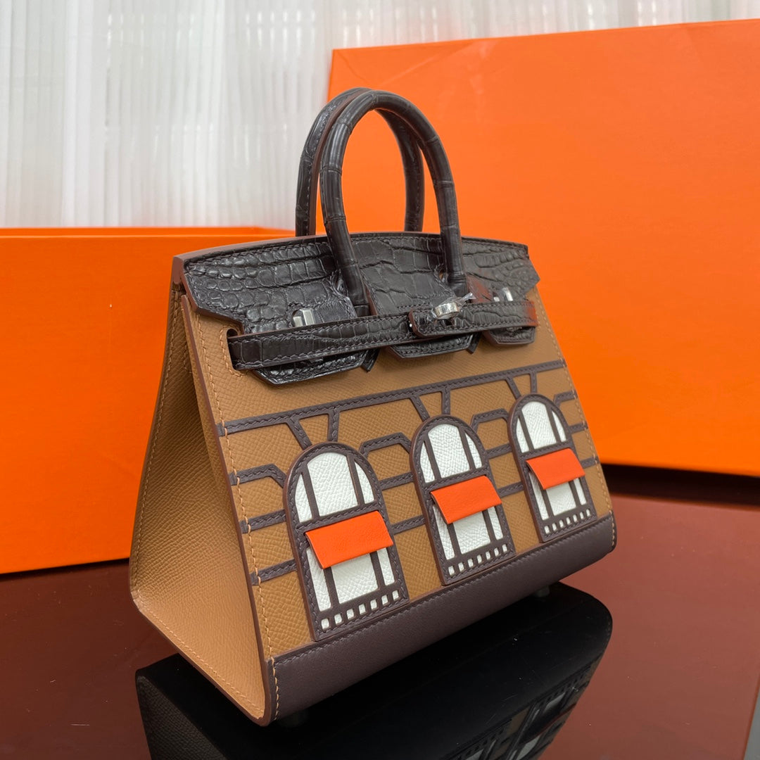 Hermès Birkin 20 Sellier Faubourg Gold Limited Edition Handbag