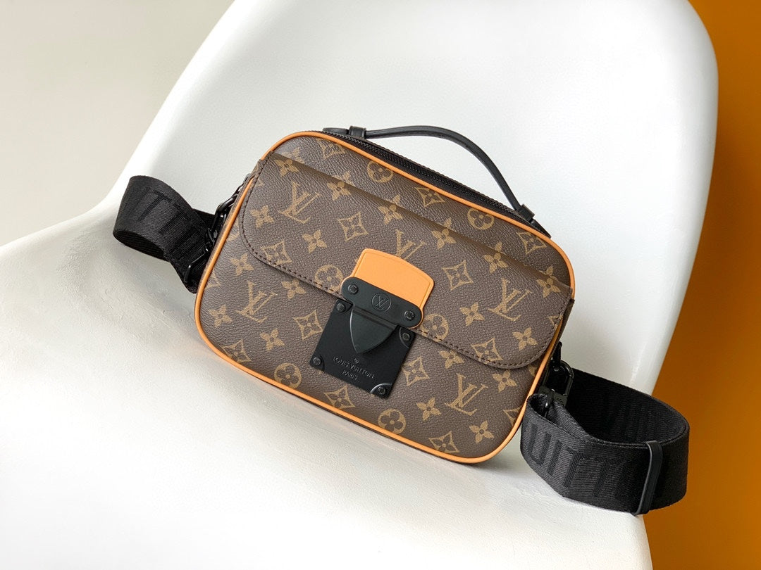 Louis Vuitton Monogram Canvas Handle Soft Trunk Crossbody Bag