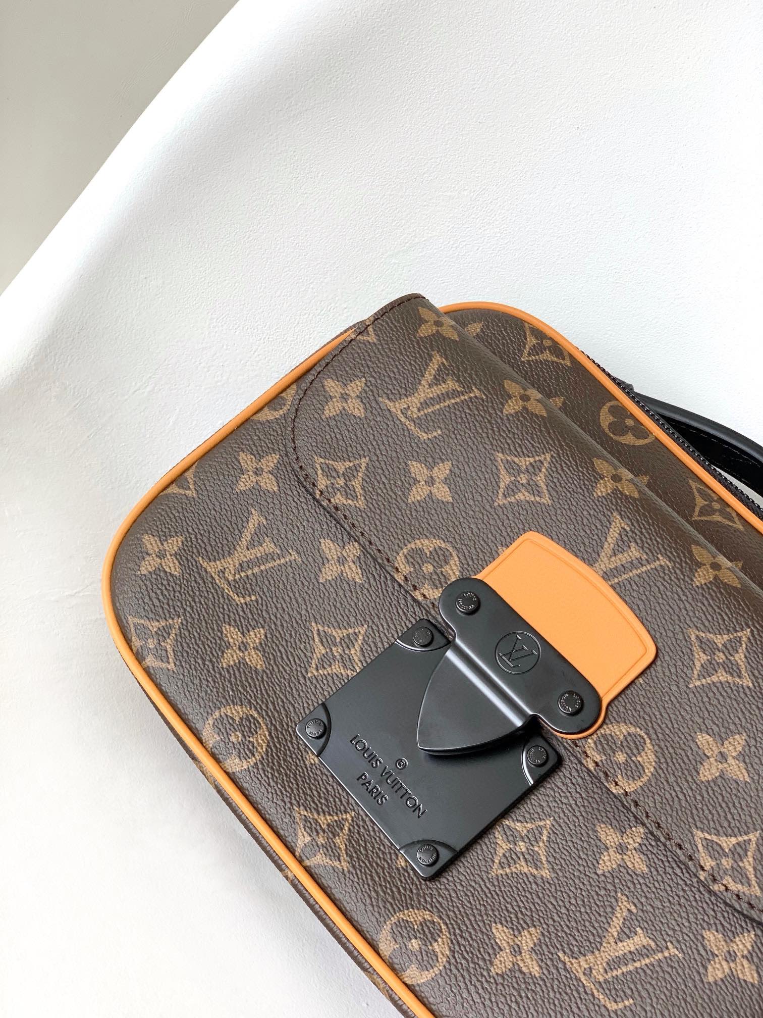 Louis Vuitton Monogram Canvas Handle Soft Trunk Crossbody Bag