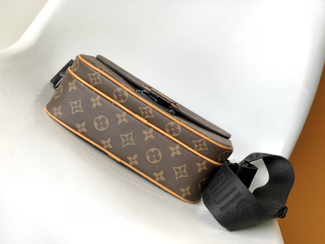Louis Vuitton Monogram Canvas Handle Soft Trunk Crossbody Bag