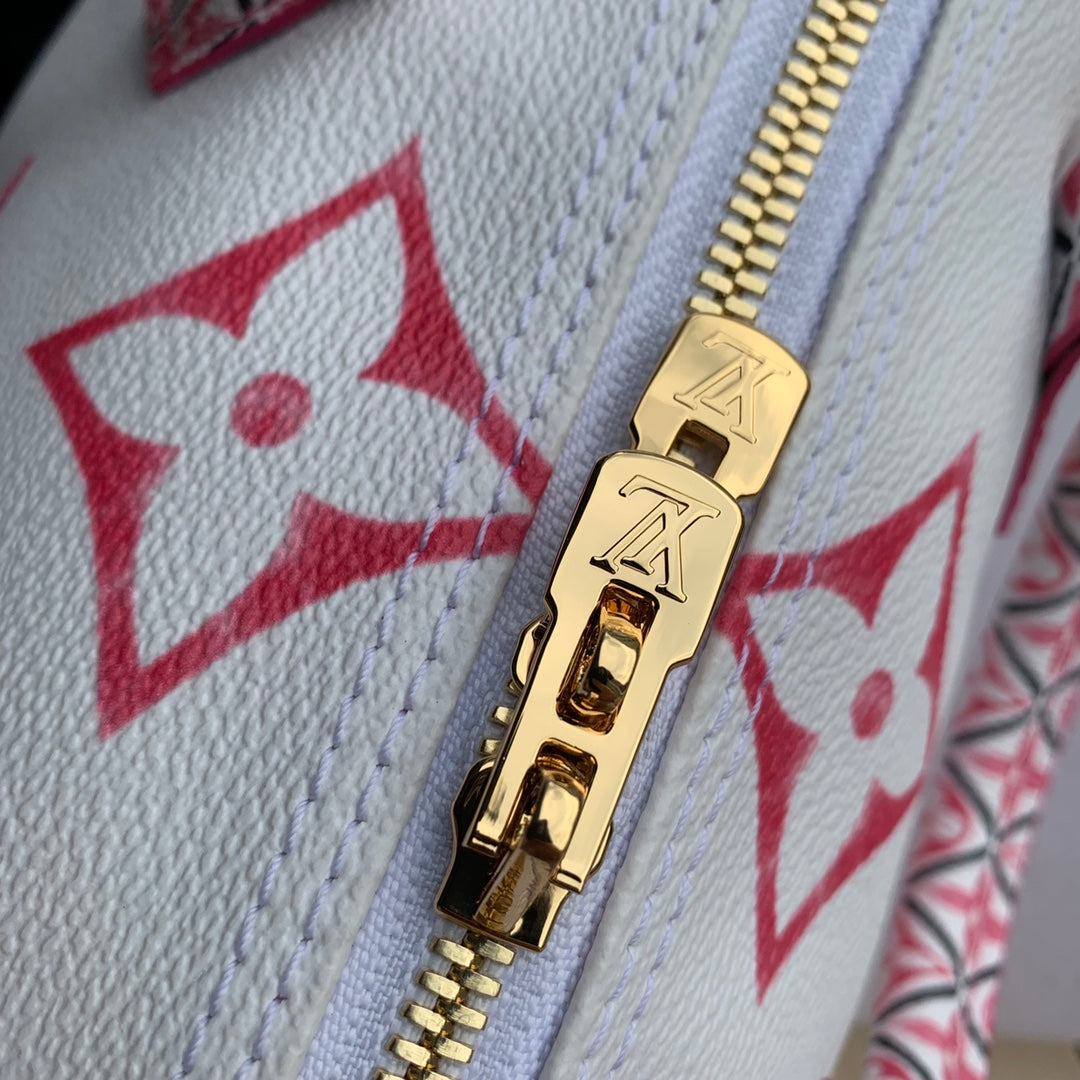 Louis Vuitton Speedy Bandoulière 25 Monogram Giant By The Pool Pink
